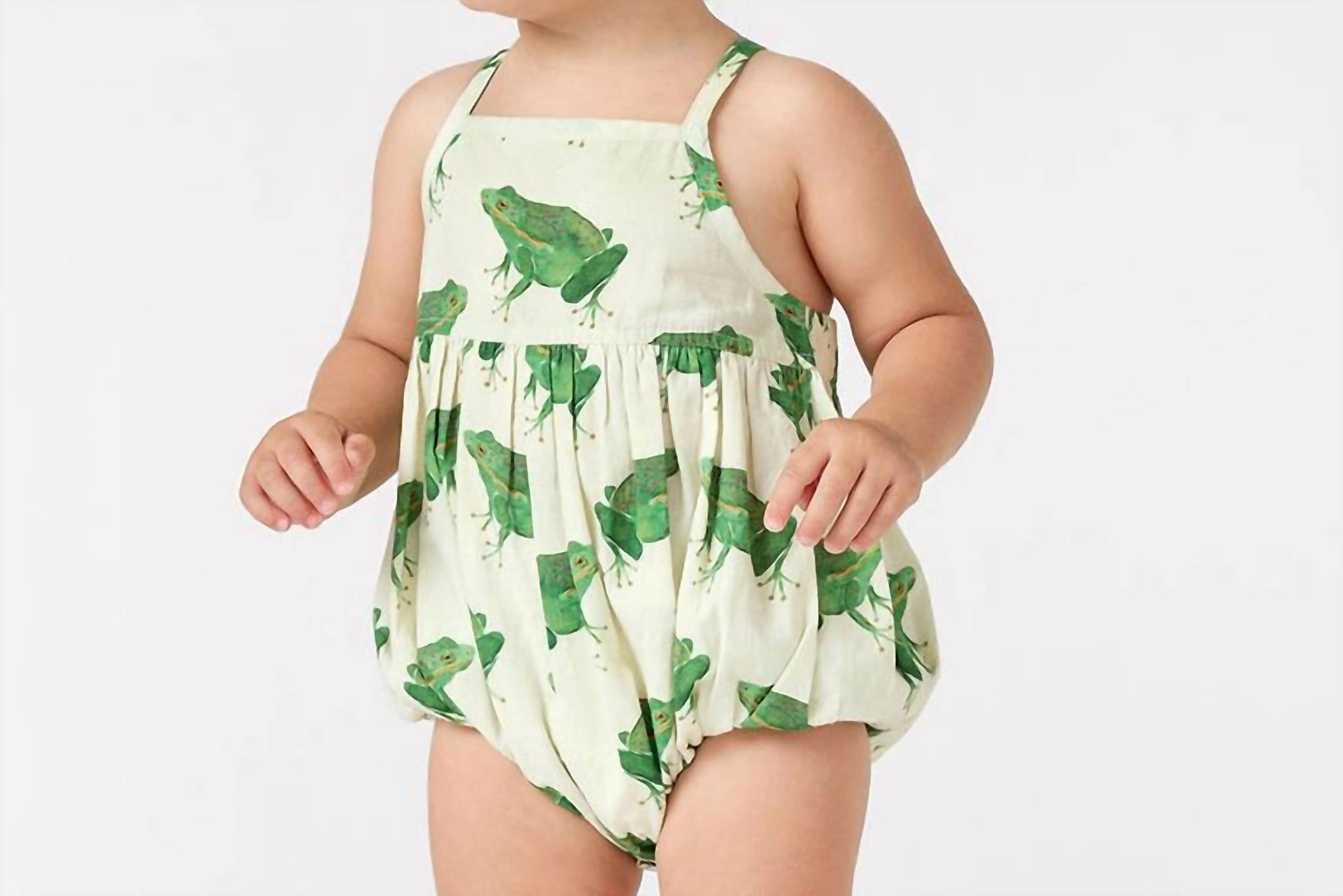 Pink Chicken - Baby Auggie Bubble Romper