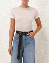 Zimmermann - Crush Embellished Tee