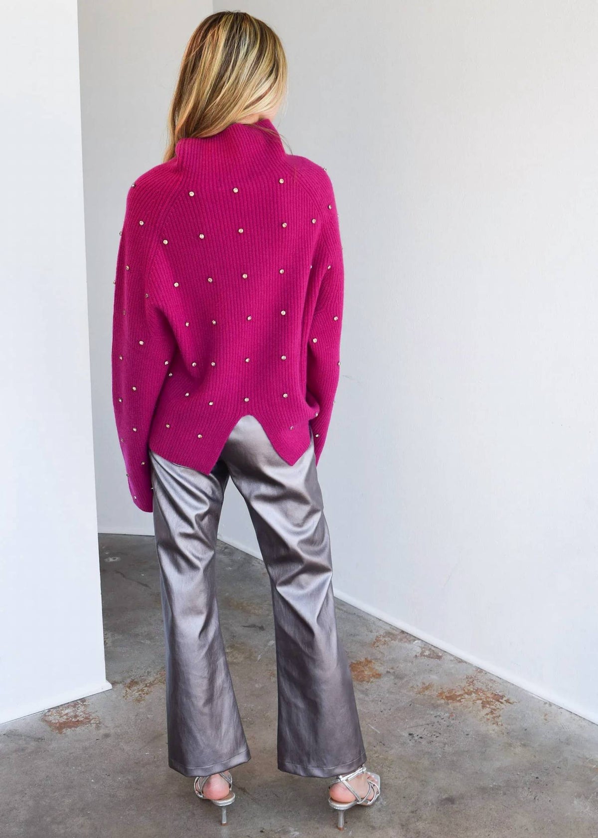 Never A Wallflower - Seeing Stars Turtleneck Sweater
