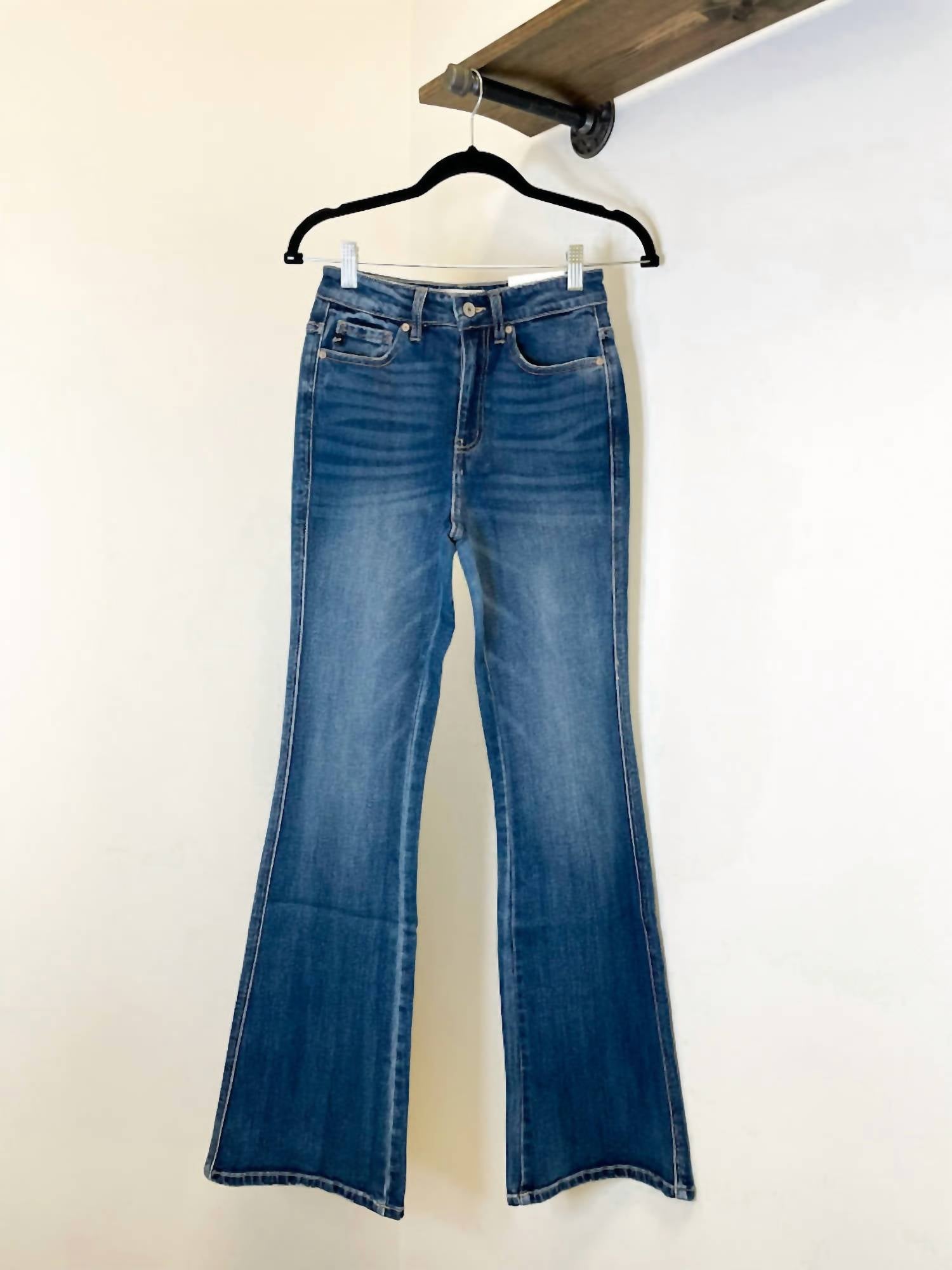 Kancan - Jessica Denim Flare Jeans