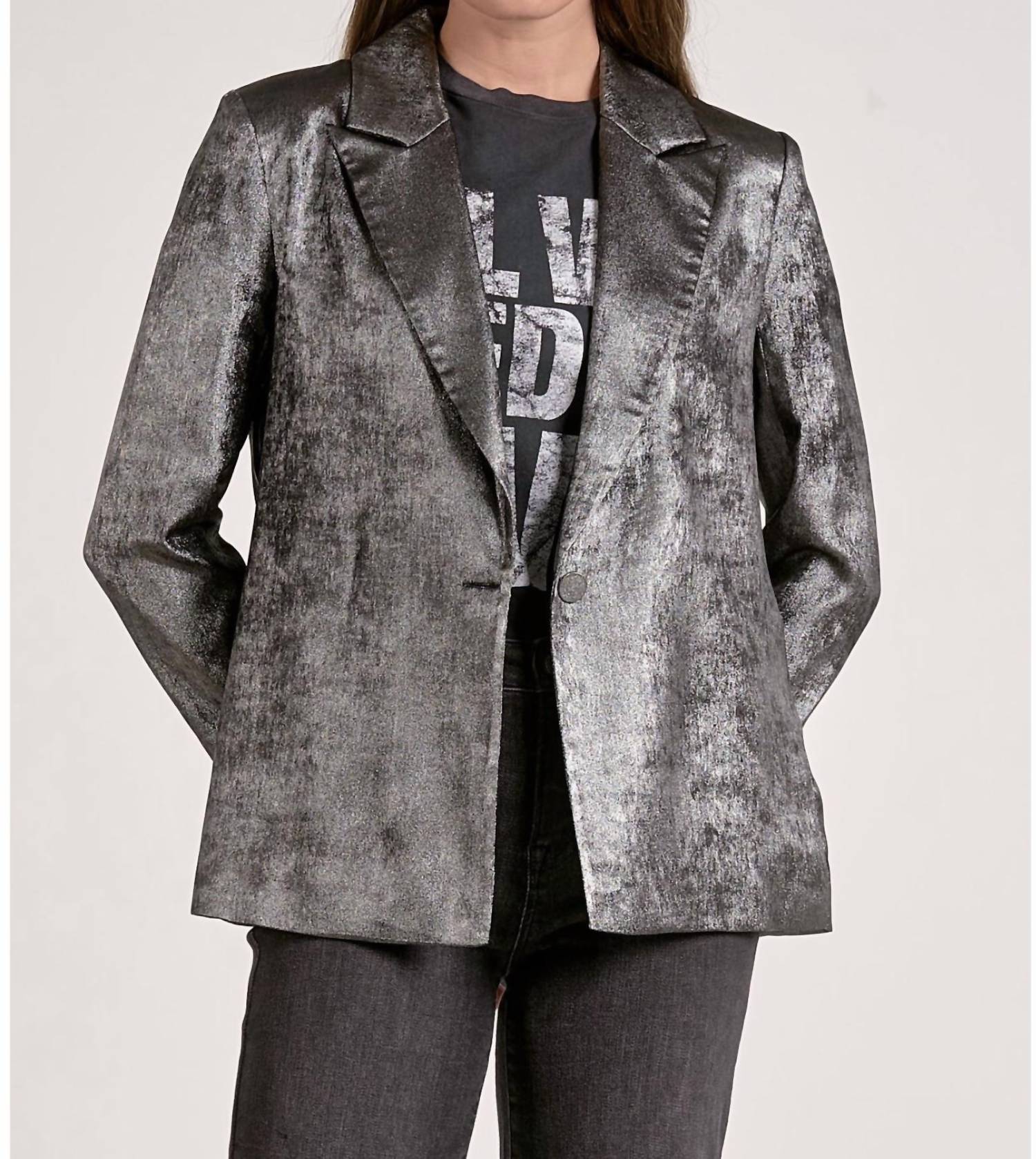 Elan - Wide Lapel Blazer