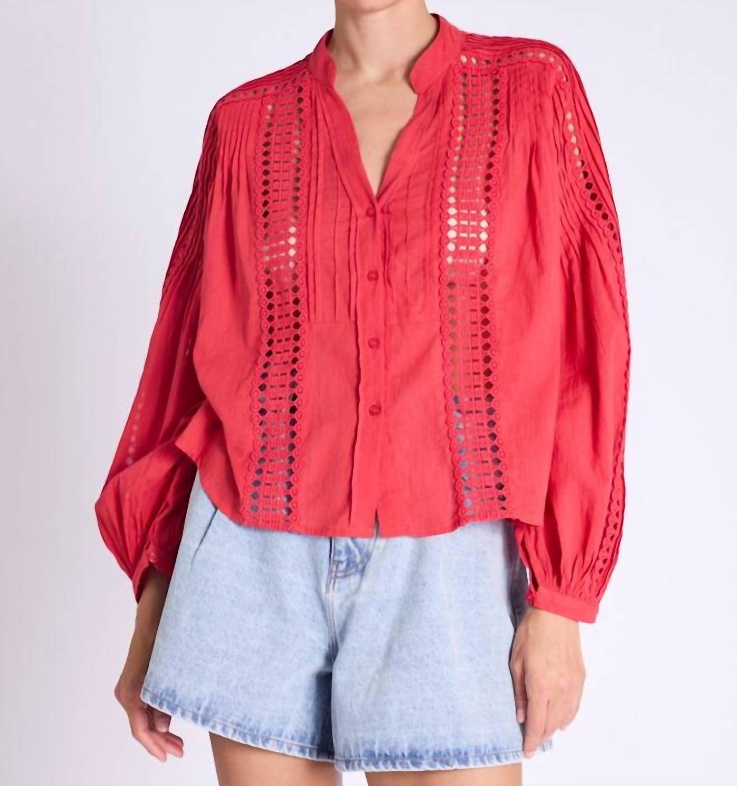 Berenice - Celinda Embroidered Blouse
