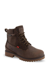 Andrea Men's Masculine Edge Leather Boots in dark brown - men's boots - alternate view