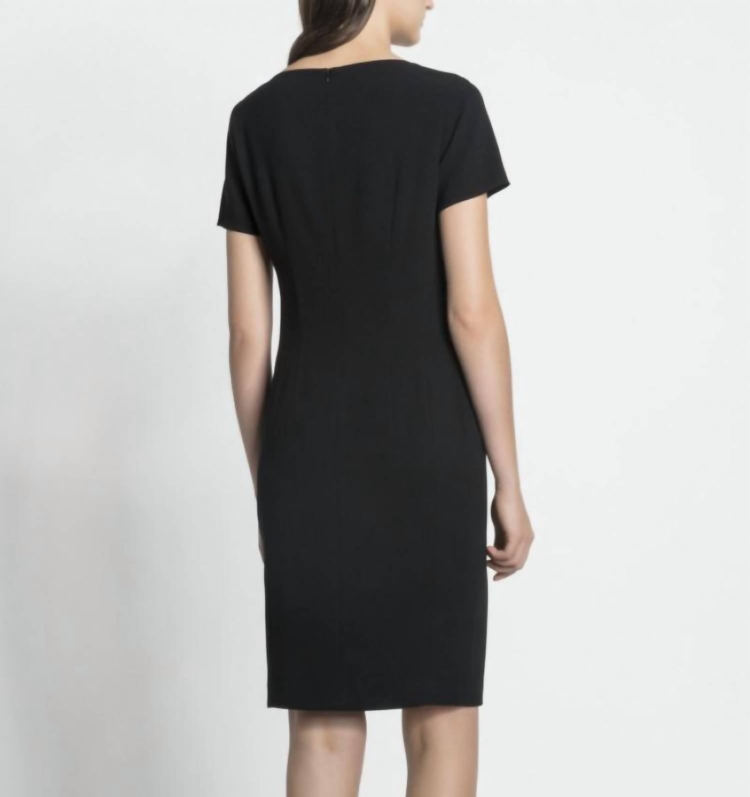 Luisa Cerano - Straight Fit Short Sleeve Dress