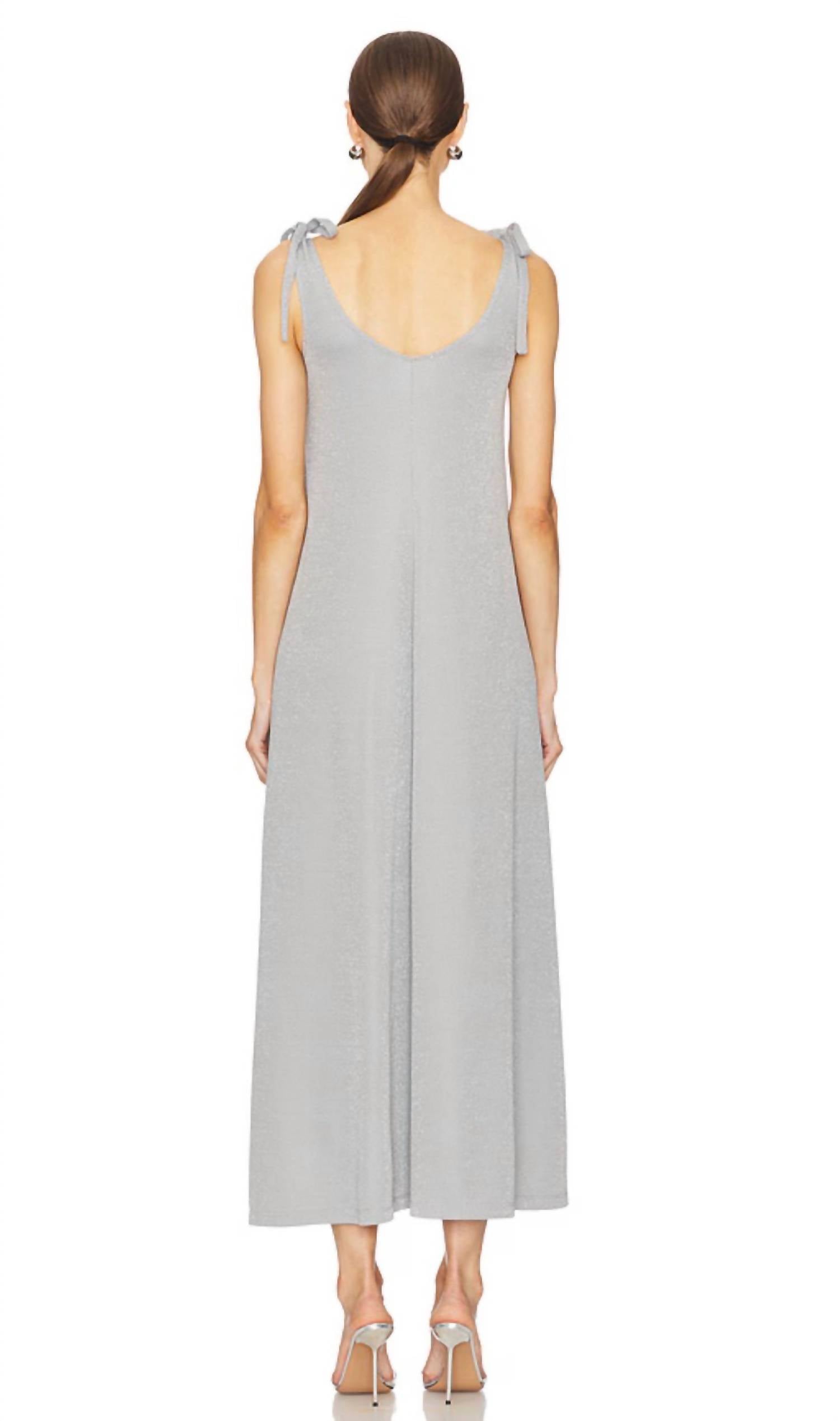 Sleeper - Kylie Lurex Slip Dress