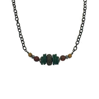 Legend Or Lies - Women's Short Center Stacked Beaded Necklace