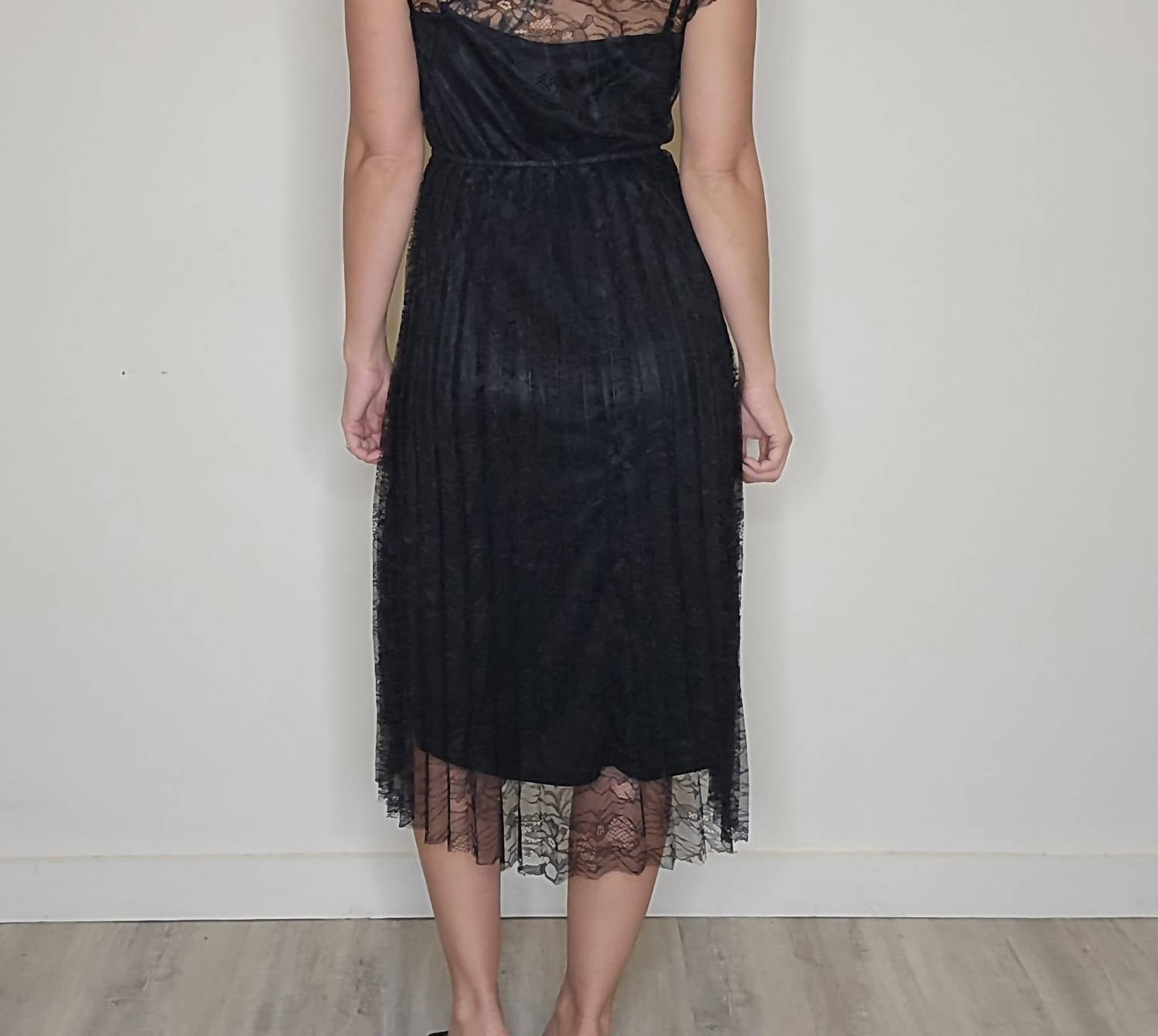 WISHLIST The Addison Midi Dress in black - women's dress - view 6