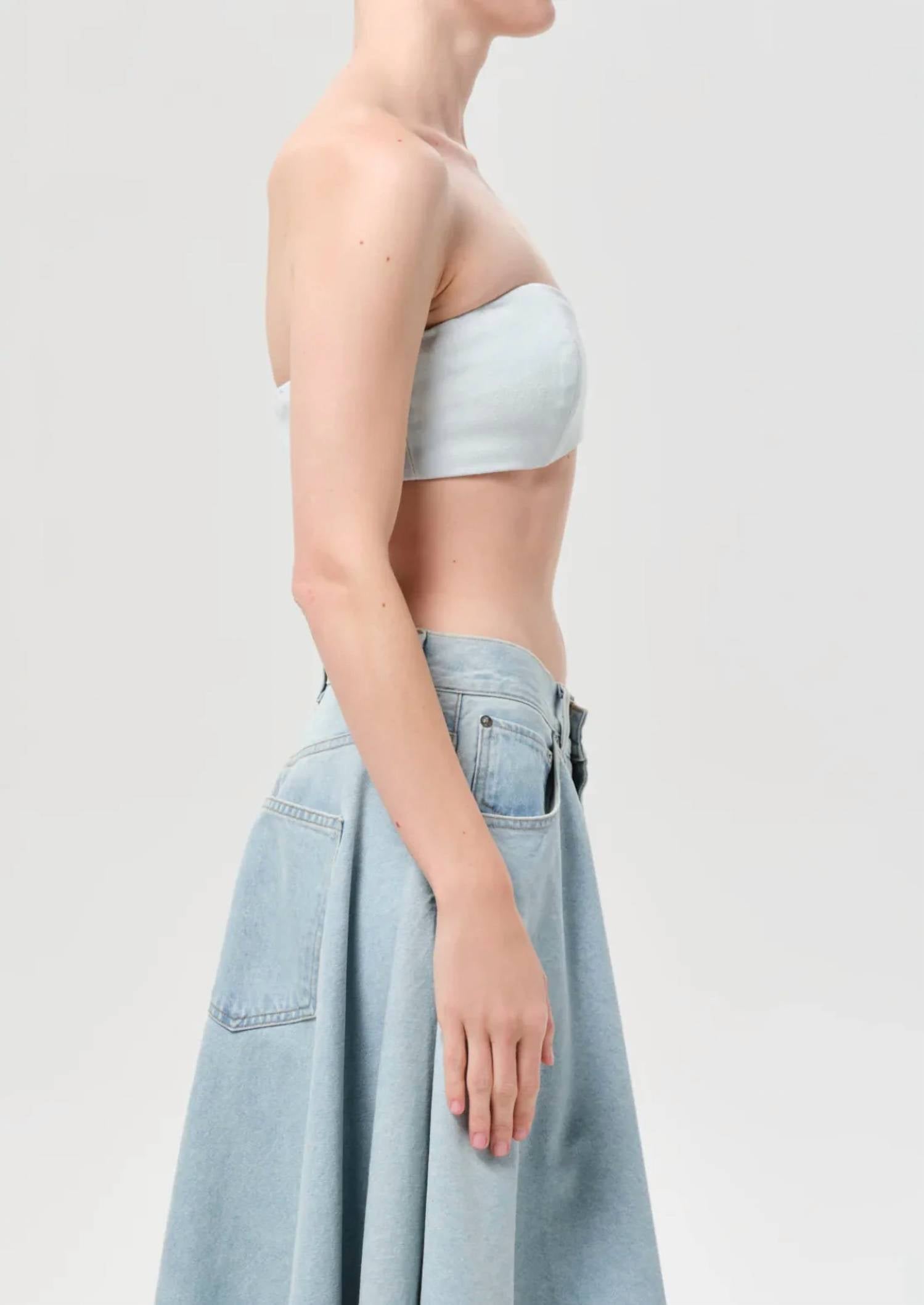 Agolde - Gwynne Crop Tube Top