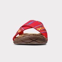 Lamo Women's Leyla Crossband Sandal in red - women's sandal - view 4