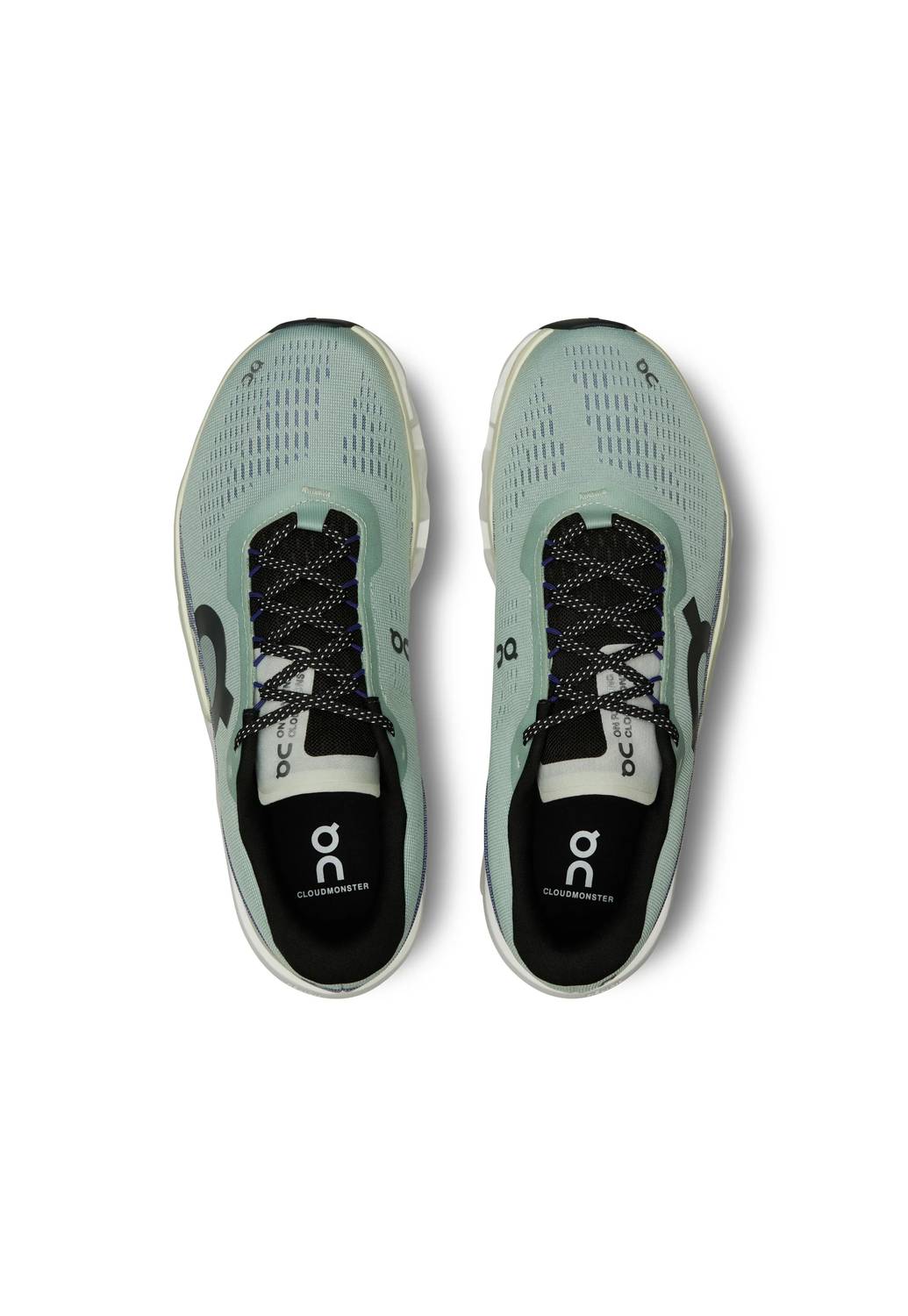 on Women's Cloudmonster 2 Running Shoes in mineral aloe - women's shoe - view 5