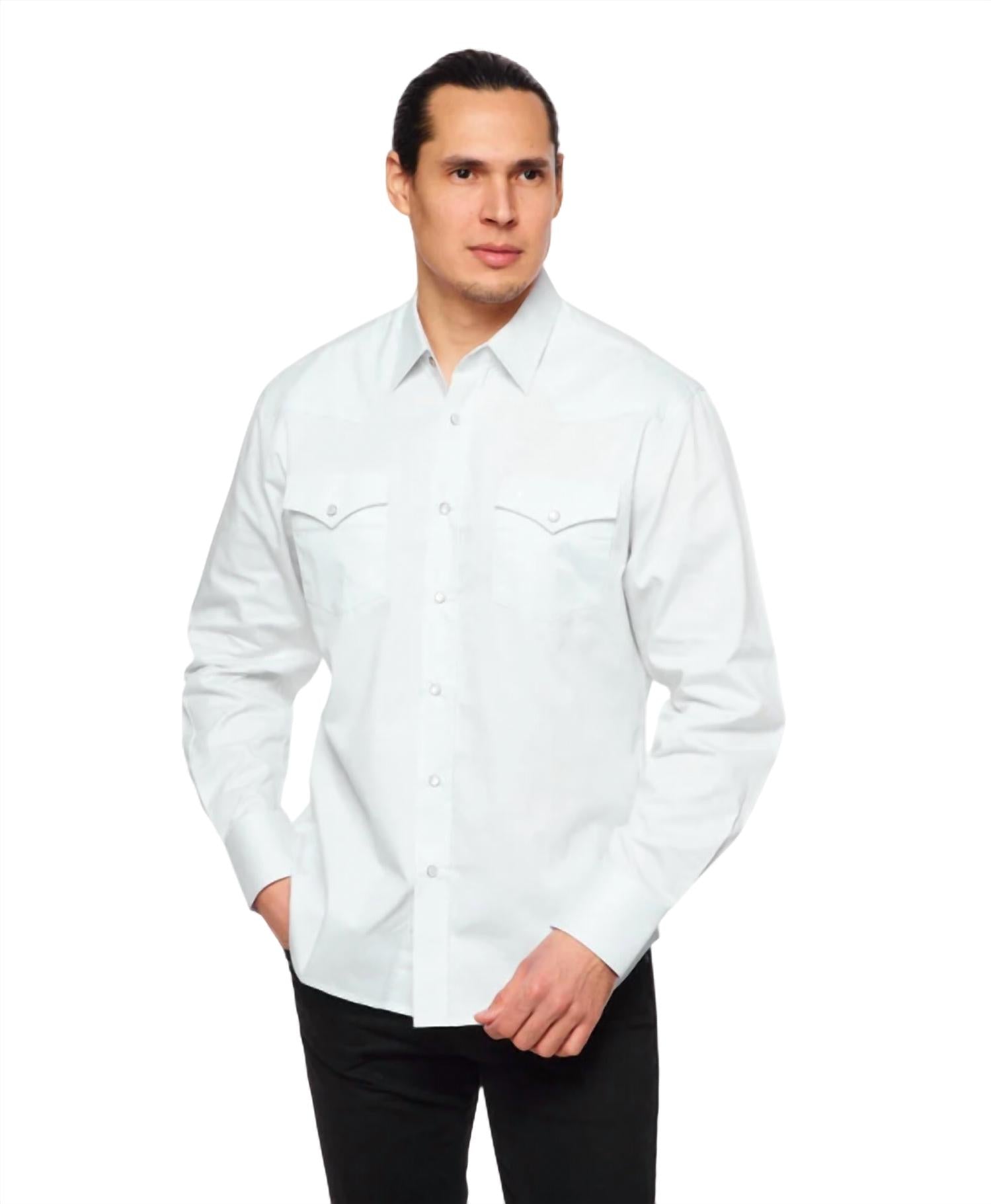 Rodeo Clothing - Men's Solid Twill Shirt