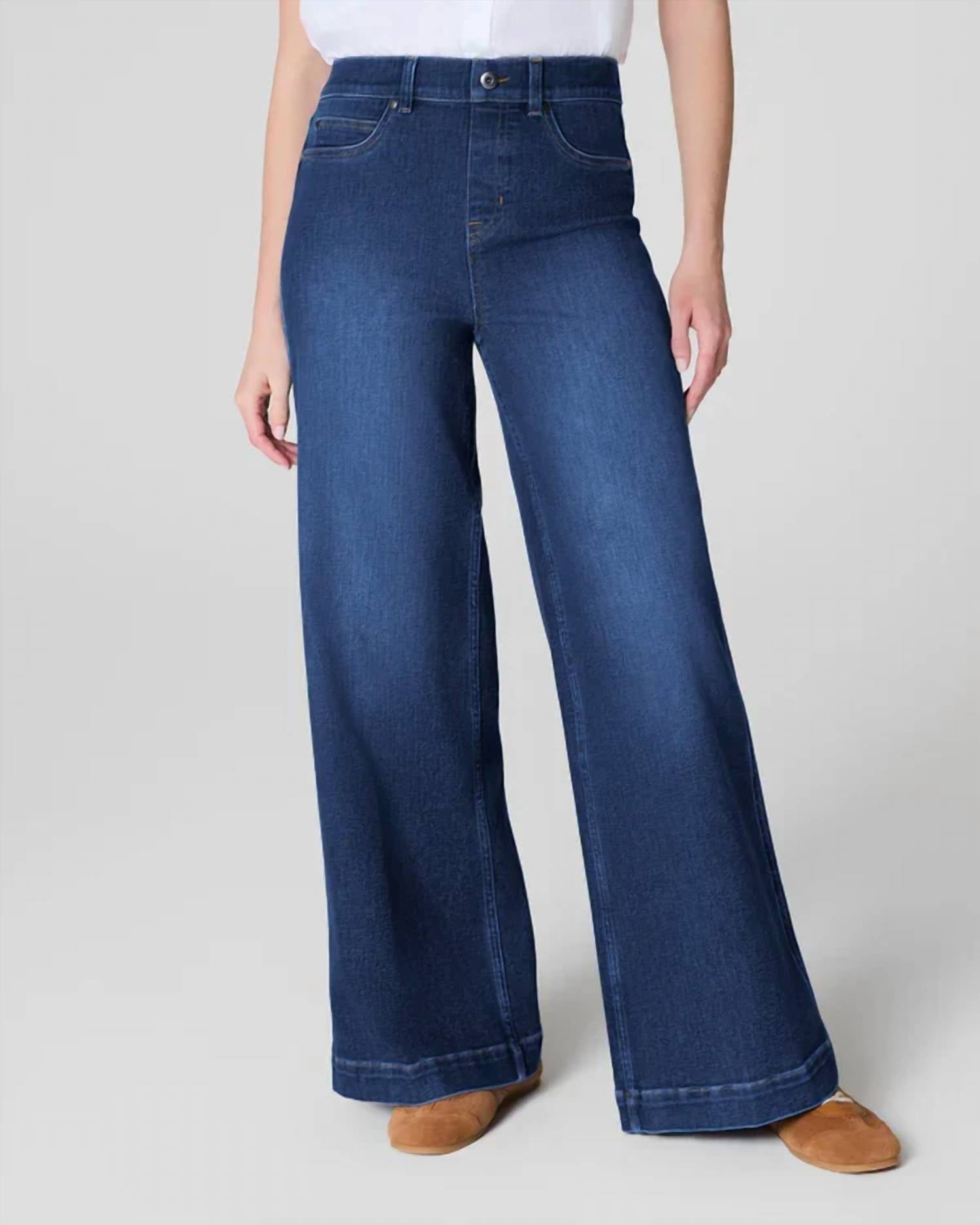 Spanx - Women's Wide Leg Jean