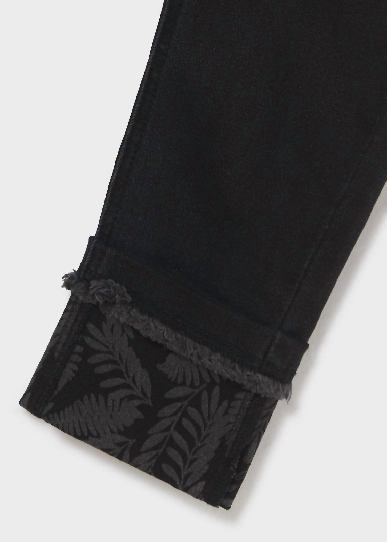 Mayoral - Girl's Cuffed Crop Denim Pant