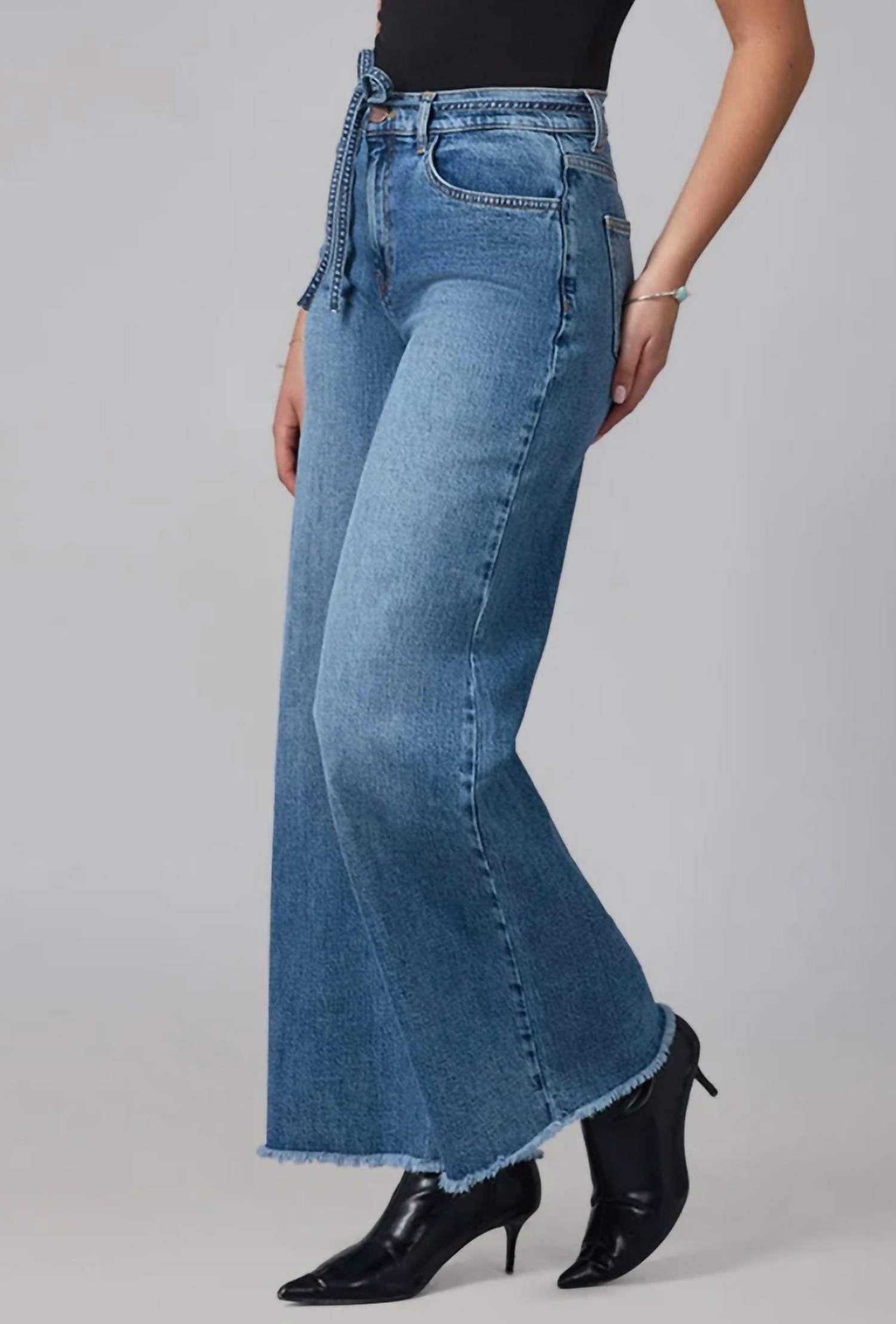 Lola Jeans - Milan Ultra High Rise Wide Leg Jeans