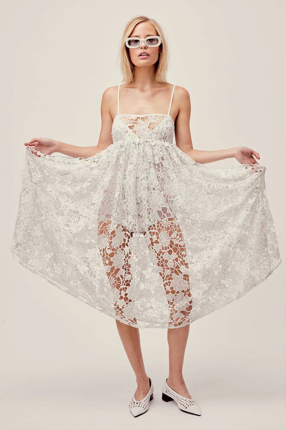 For Love & Lemons - Sundae Tank Midi Dress