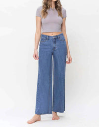 Flying Monkey - High Rise Wide Leg Jeans