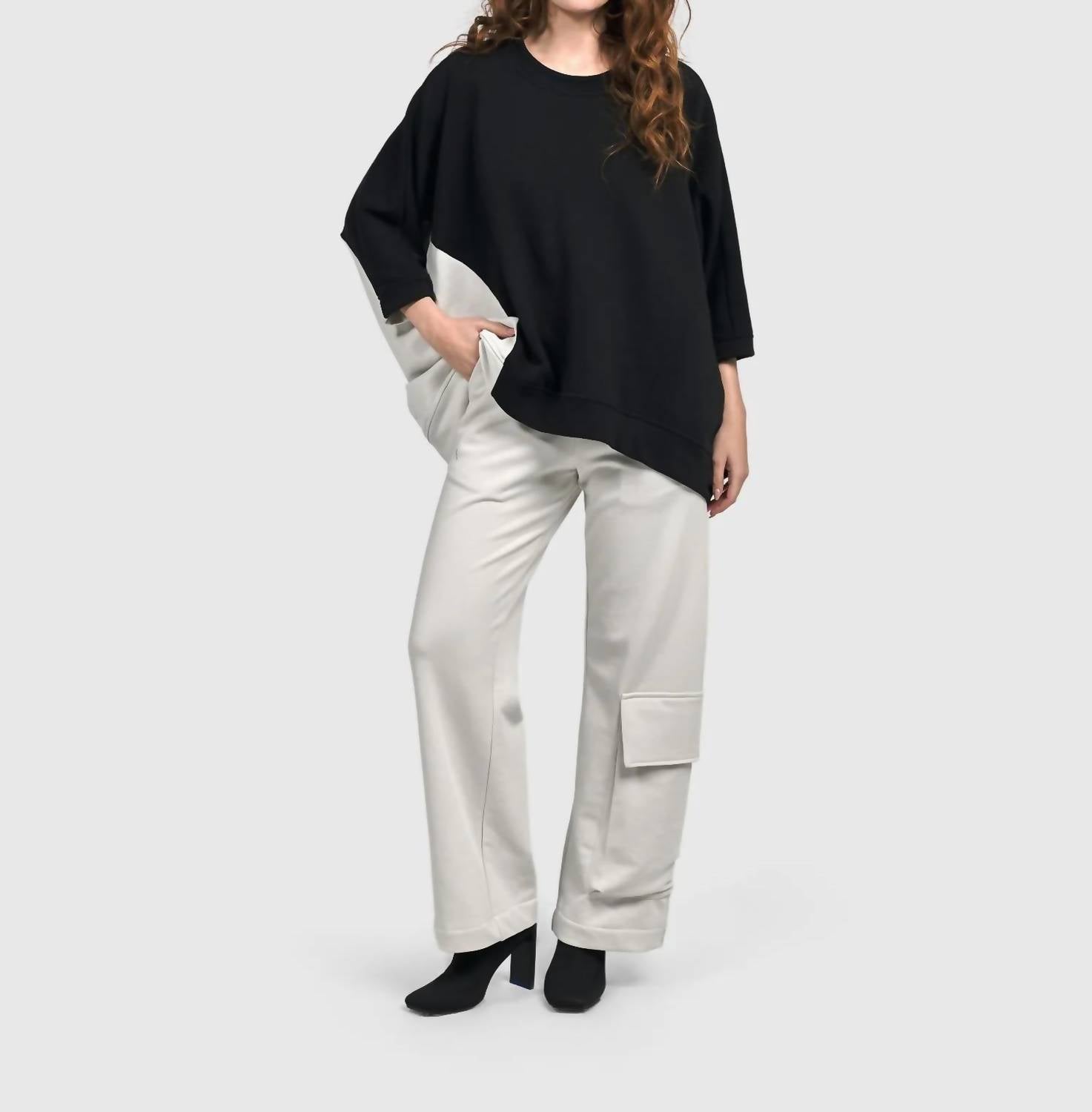 ALEMBIKA Urban Cleo Cargo Pants in ice - women's pants - view 8