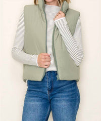 Staccato - Corduroy Reversible Puffer Vest