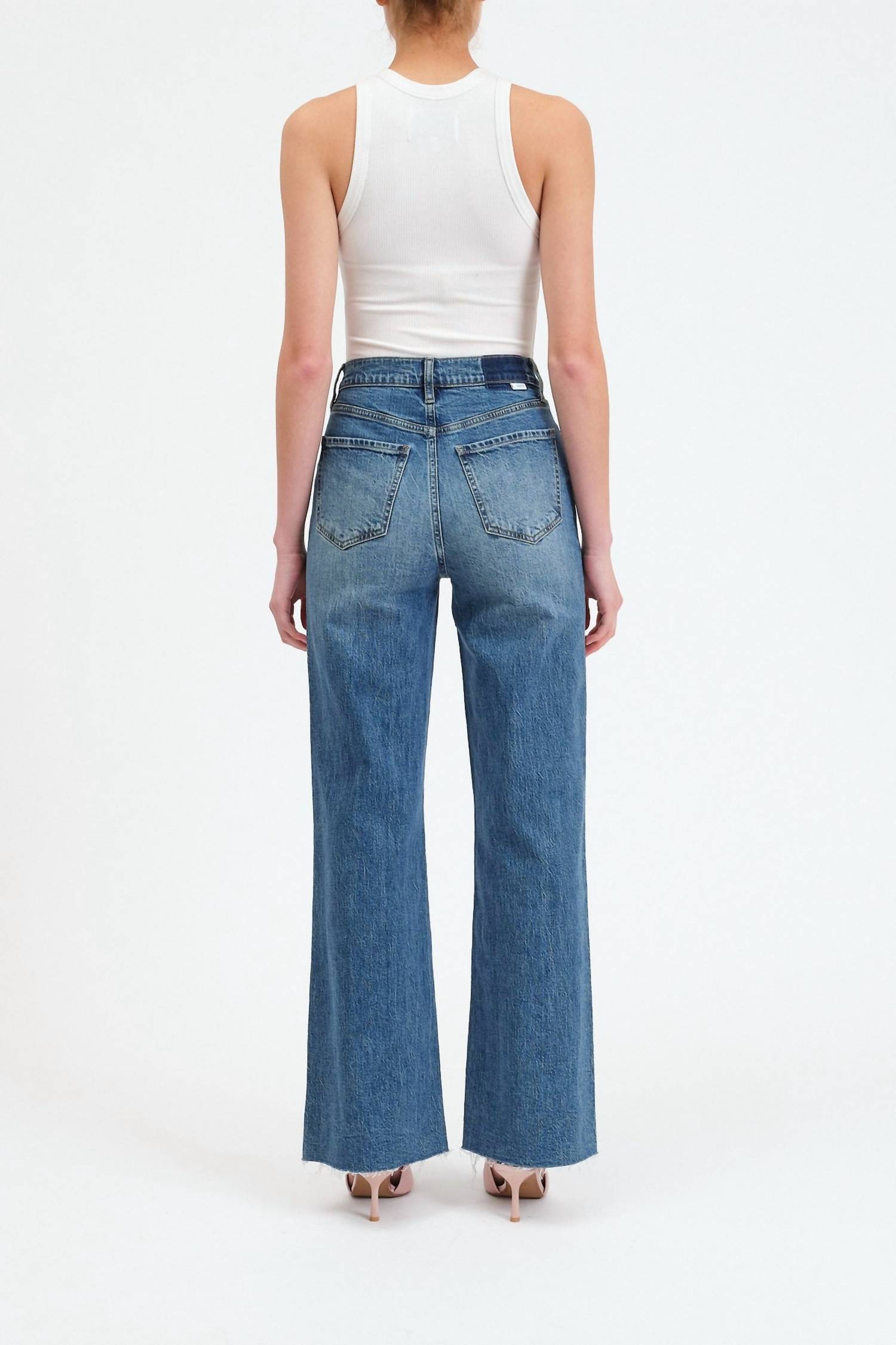 Daze - Far Out High Rise Wide Leg Jeans