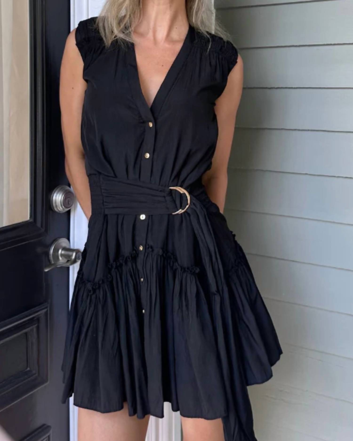 Bishop + Young - Bridget Belted Mini Dress