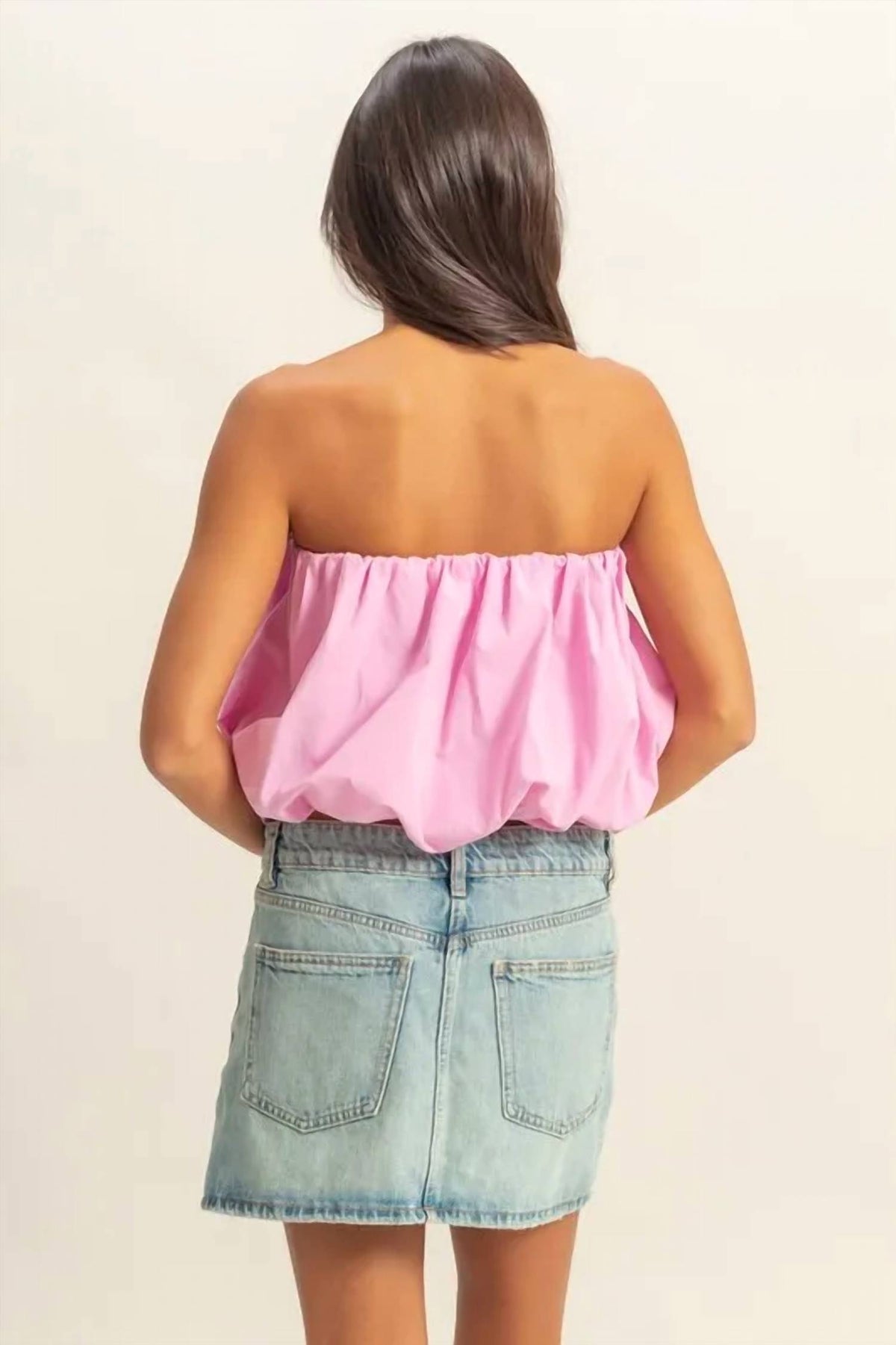 Wishlist - Bubble Crop Top
