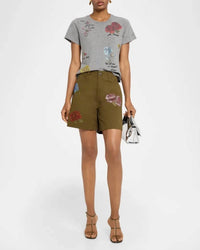 Cinq A Sept - Heatset Roses Betsy Shorts