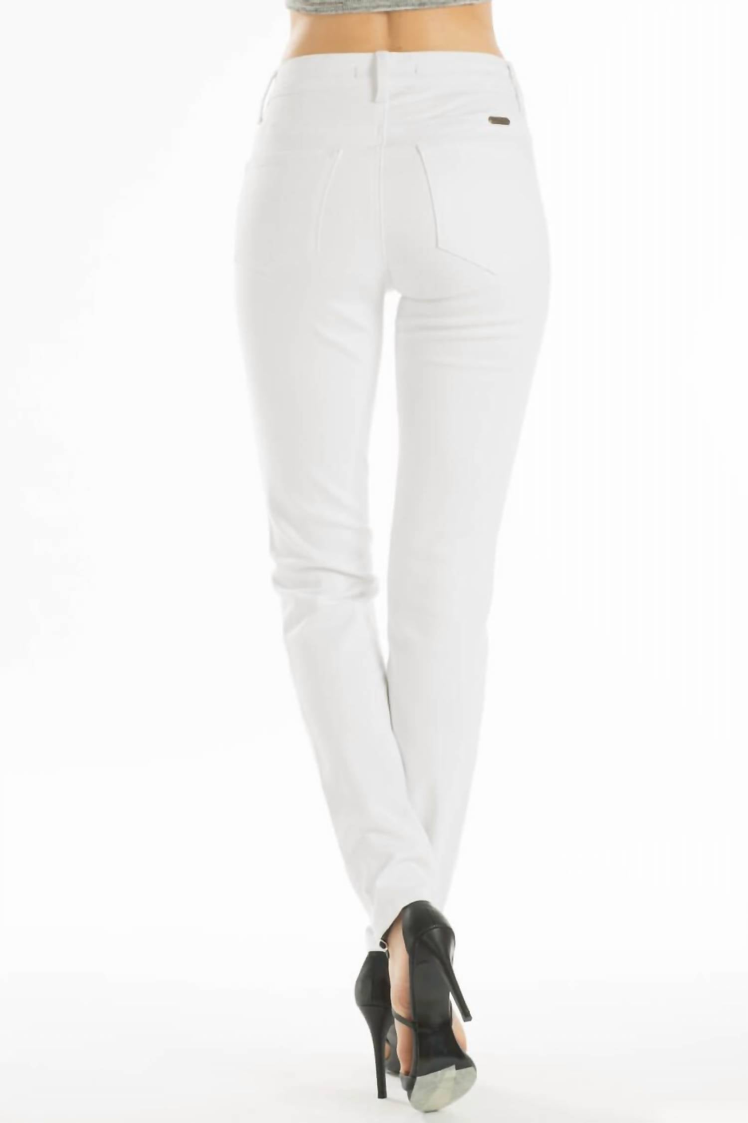Kancan - High Rise Distressed Skinny Jeans