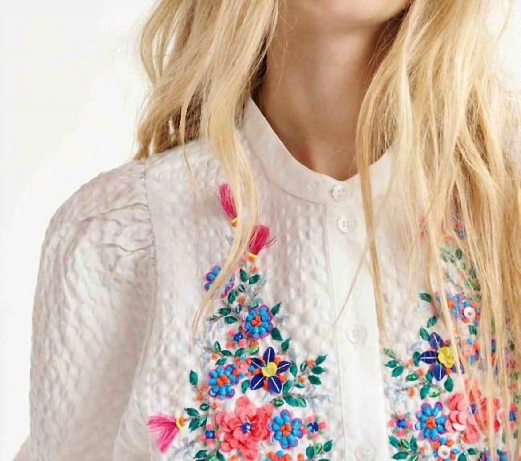 Essentiel Antwerp - Heartfelt Floral Shirt Blouse