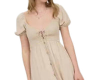 Perch - Smocked Front Tie Midi Sundress
