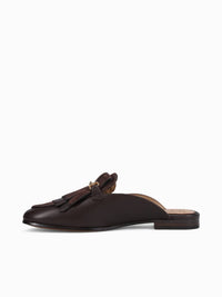 Sam Edelman Women's Lainey Nappa Suede Loafers in cafe noir - women's flats - alternate view