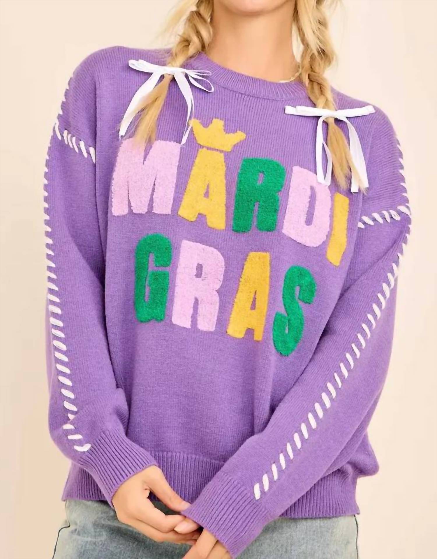 Main Strip - Mardi Party Sweater