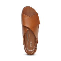 Aetrex - Thea Back Strap Cork Flat Sandal