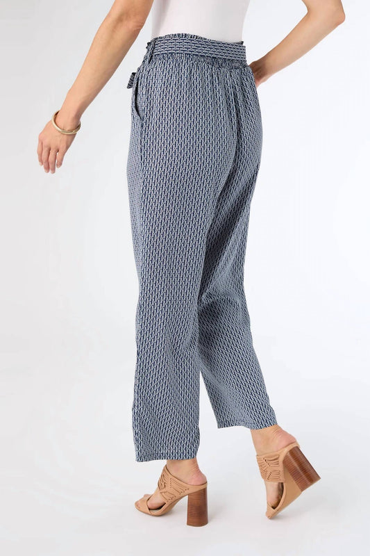 Coco + Carmen - Sarina Cinched Pant With Front Tie