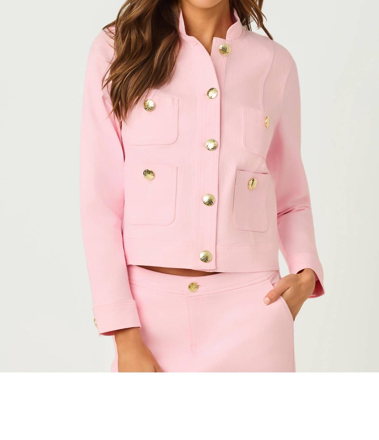 Lilly Pulitzer - Sherpa Denim Jacket