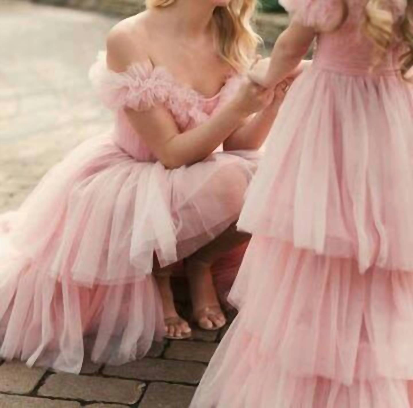 MAC DUGGAL Off The Shoulder Formal Prom Dress in pink - women's dress - view 5