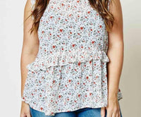 Hayden La - Faye Floral Tank - Plus