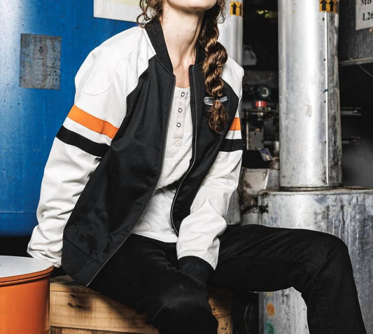 Harley Davidson - Stacked Bar & Shield Bomber Jacket