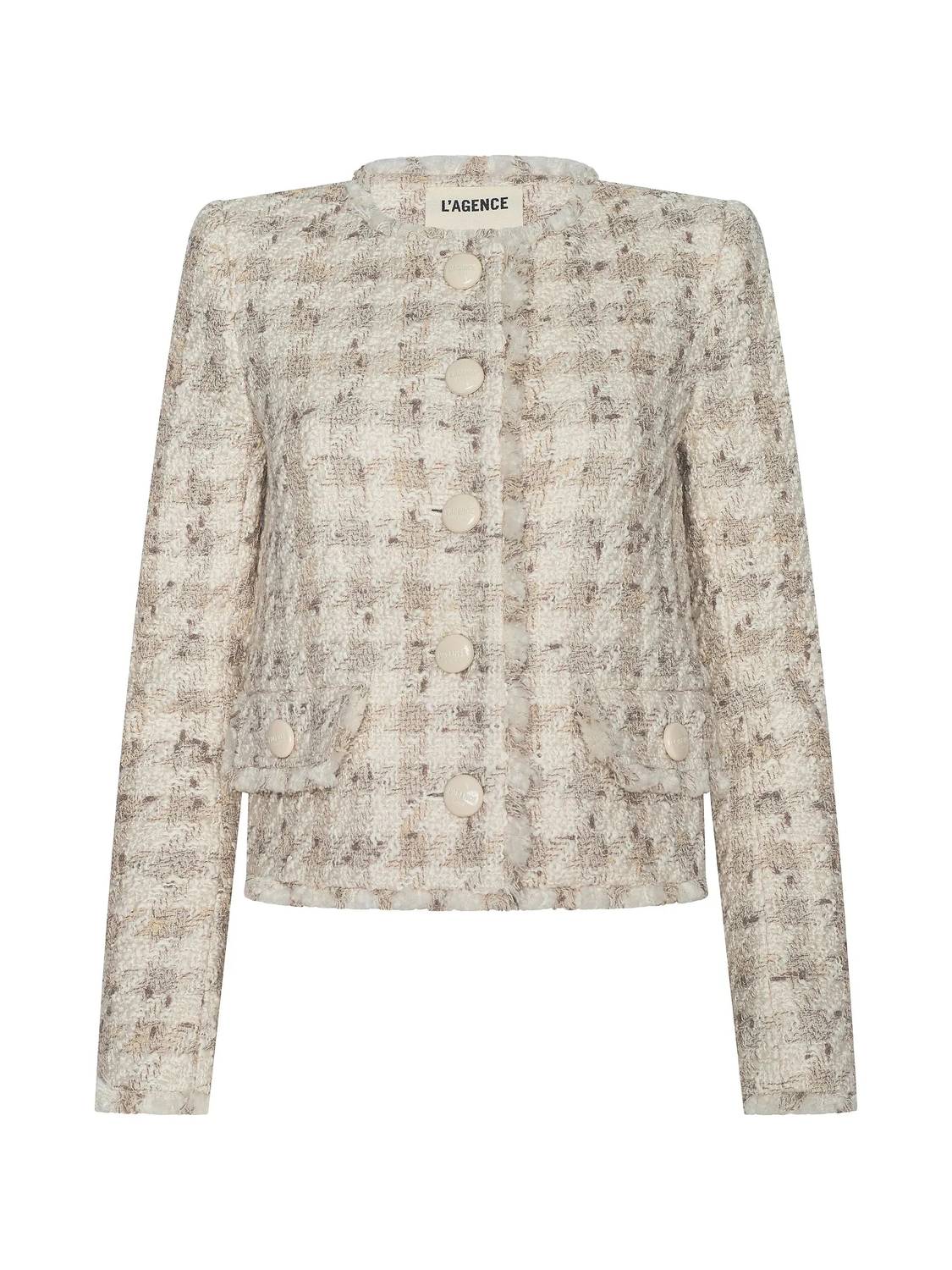 L'Agence - Zell Collarless Jacket