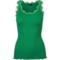 Rosemunde - Women's Silk Tank Top With Lace
