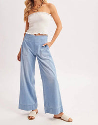 Bluivy - Winnie Wide-leg Denim Jeans