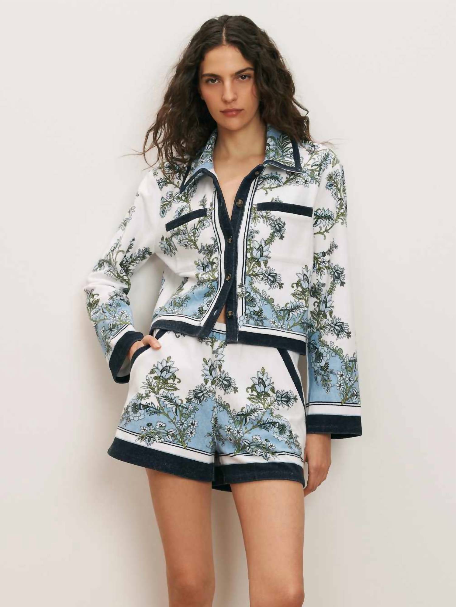 Veronica Beard - Tijana Terry Shorts