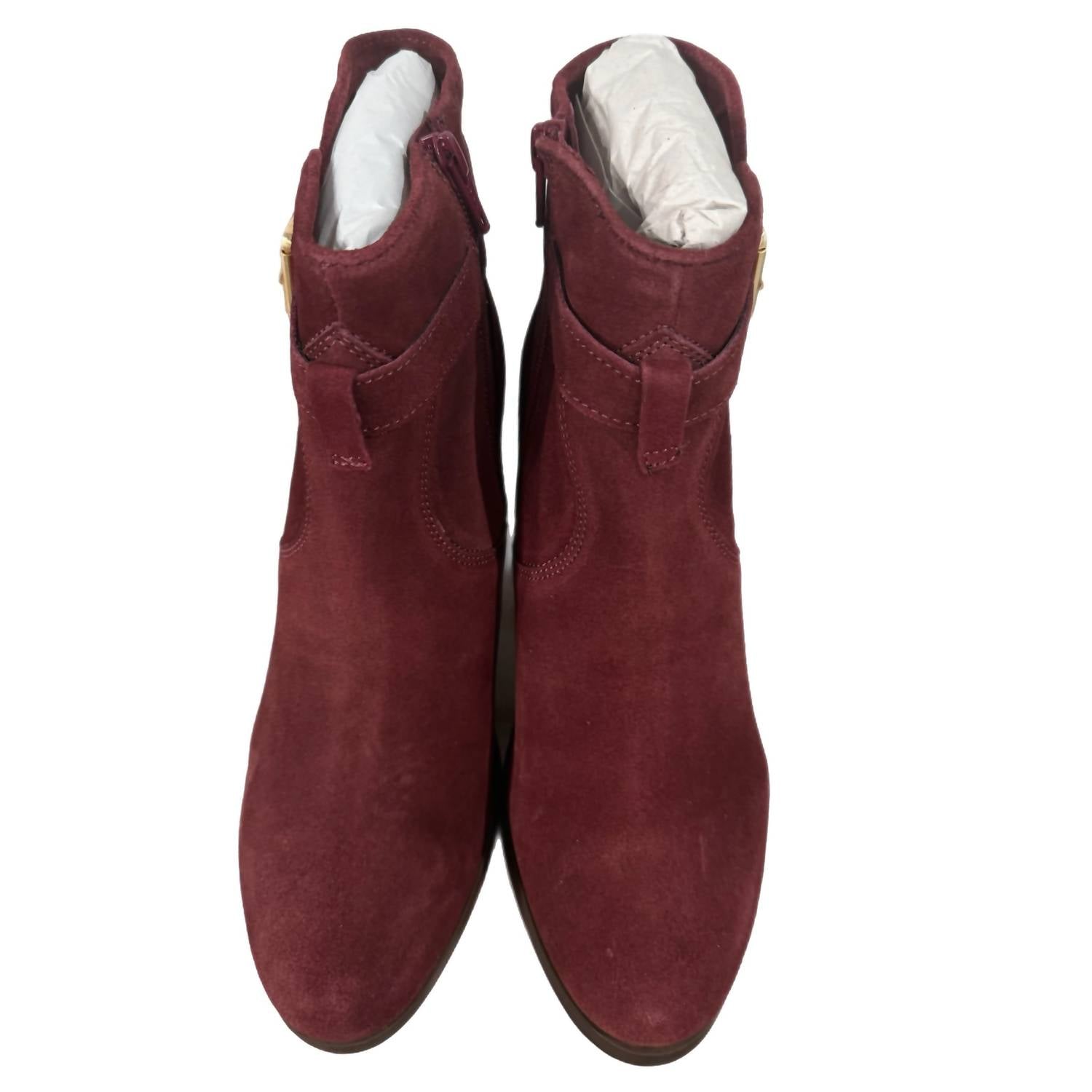 Diba True - Women's Sleek Genuine Suede Leather Booties