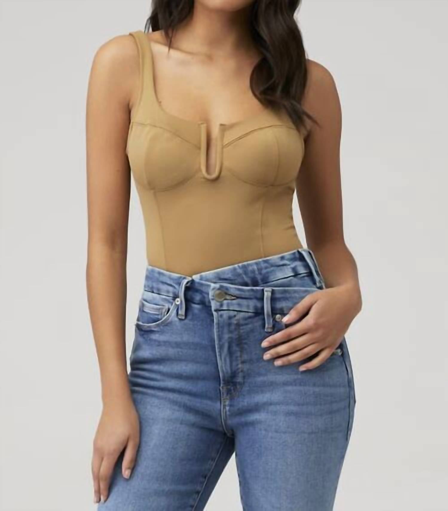 Good American - Scuba U Corset Bodysuit
