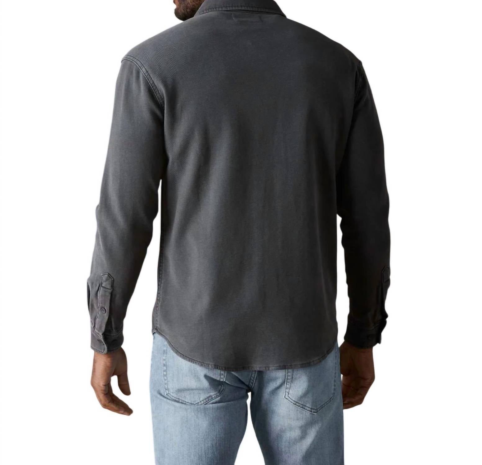 The Normal Brand - COMFORT TERRY SHIRT JACKET