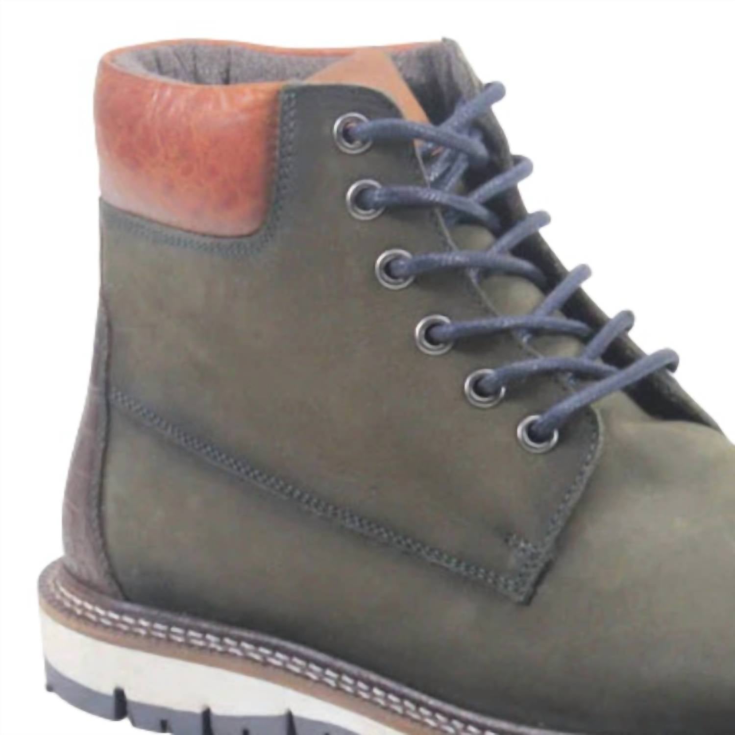 Diba True - Men's Train Track Leather Shoes