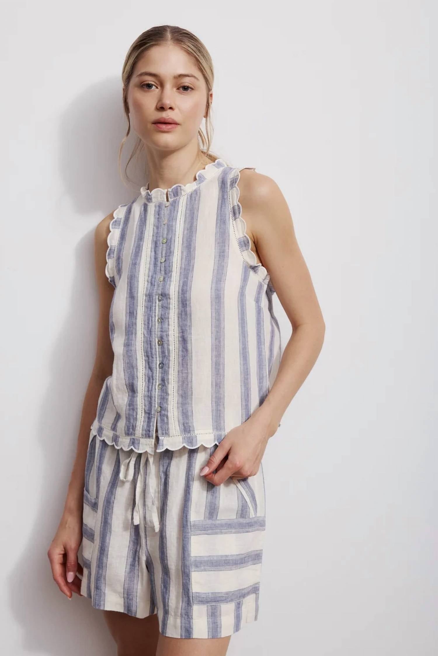 Melissa Nepton - Kennedy Denim Top