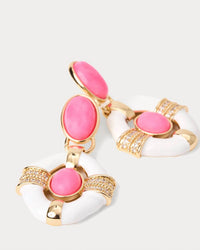 Lilly Pulitzer - Women's Fleur De Lilly Doorknocker Earrings