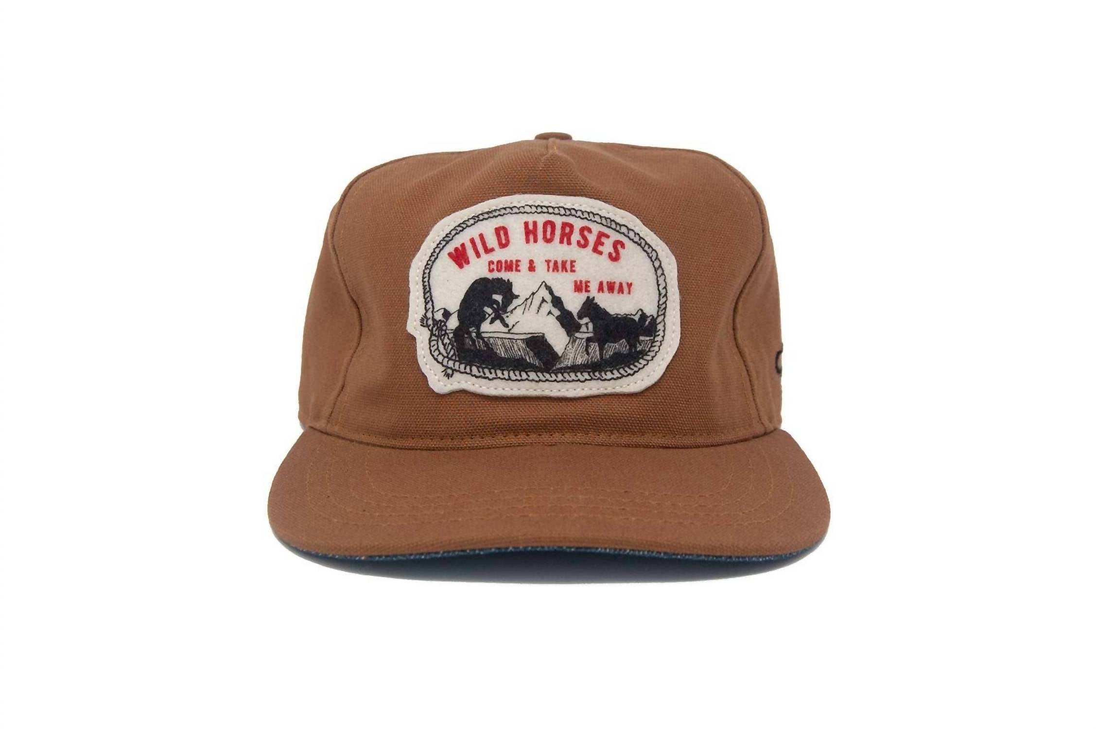The Ampal Creative - Unisex Wild Horses Ii Strapback Cap