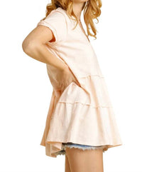 Umgee - Tiered Ruffle Tunic