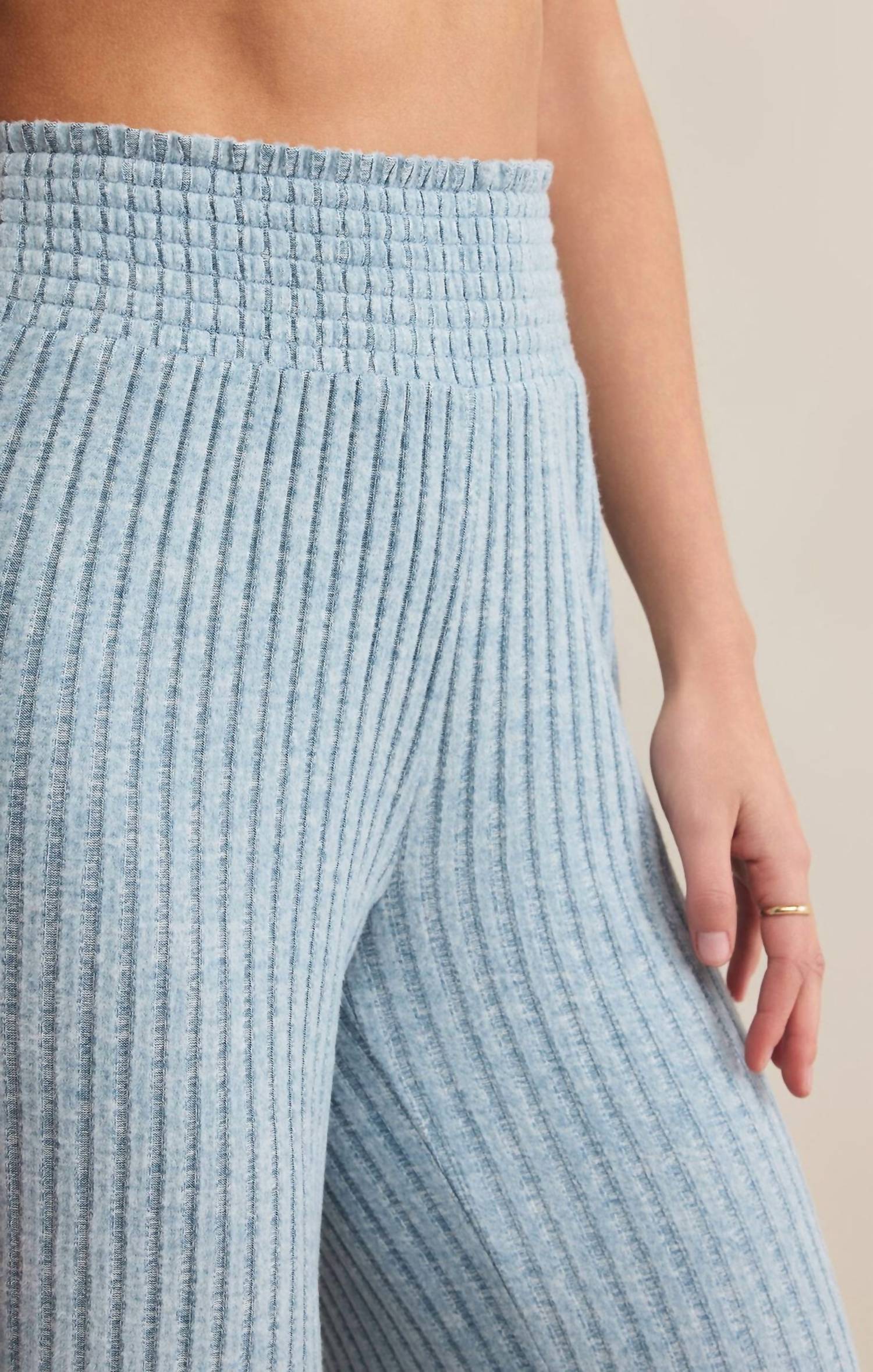 Z Supply - Dawn Smocked Rib Pant